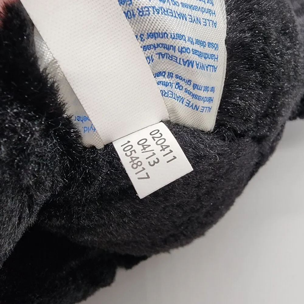 Build A Bear Lucky Black Cat Plush 12